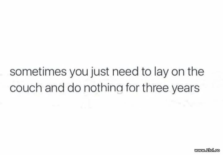 Sometimes you just need to lay out on the couch | poze haioase