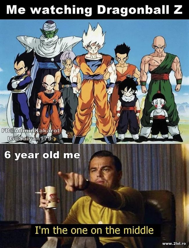 Uitandu-ma la DBZ | poze haioase