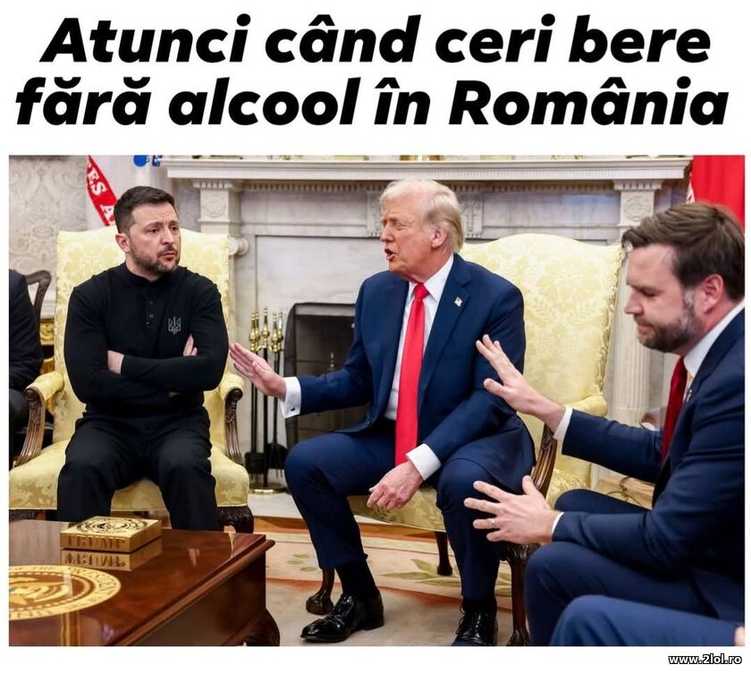 Cand ceri bere fara alcool in Romania | poze haioase
