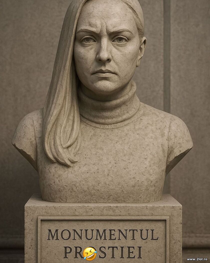 Monumentul prostiei | poze haioase