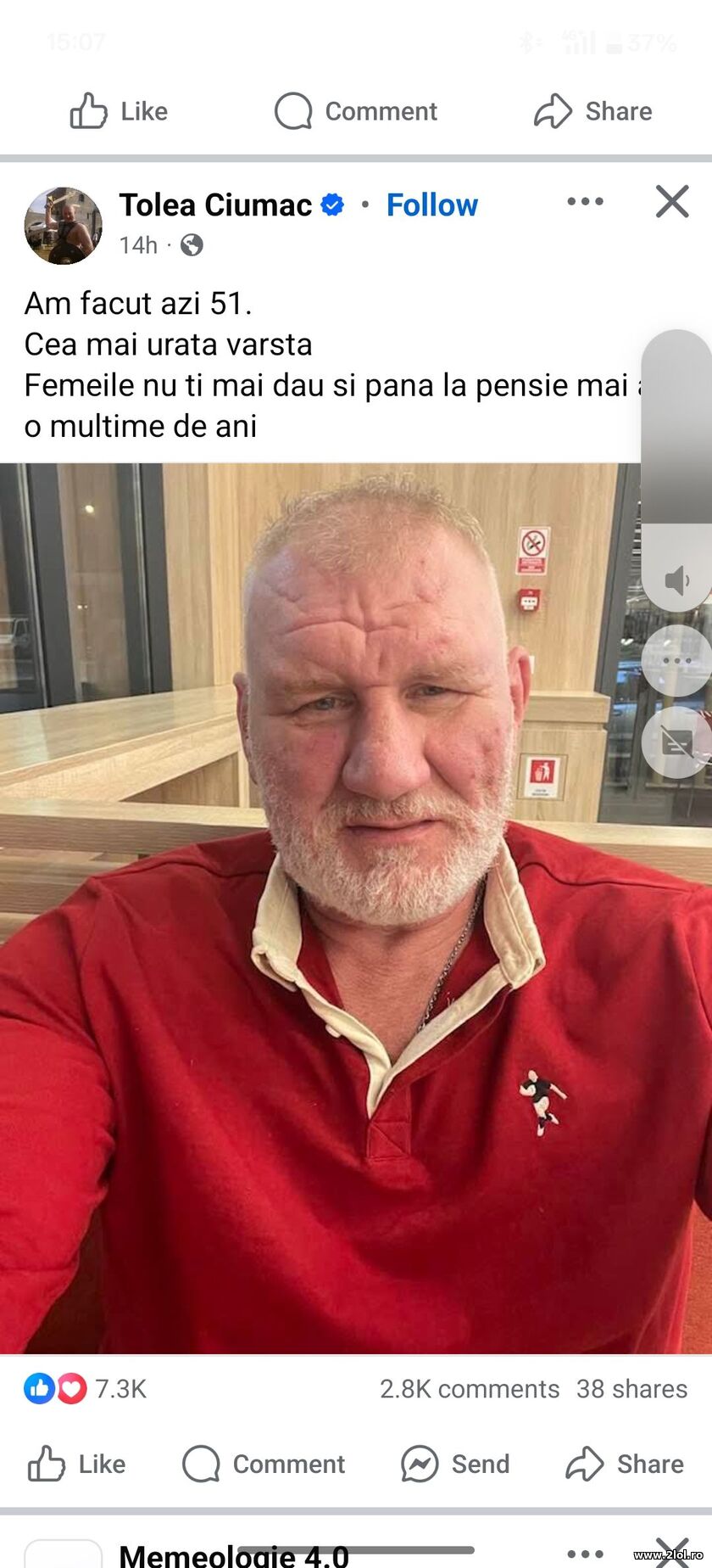 La 51 de ani | poze haioase