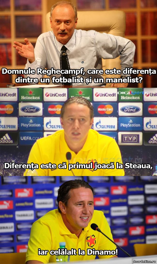 Diferența dintre un fotbalist și un manelist | poze haioase