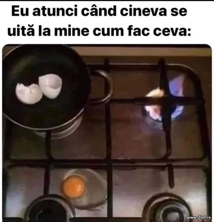 Eu atunci cand cineva se uita la mine cum fac | poze haioase