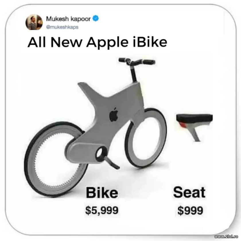 All new Apple iBike | poze haioase