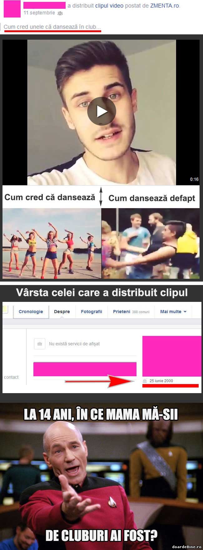 O fi fost în cluburi, dar nu în alea de noapte | poze haioase