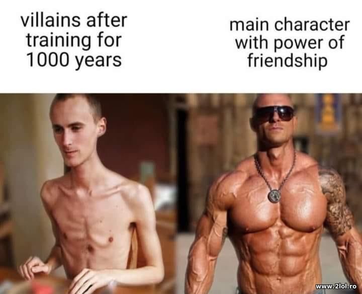Villains after training for 1000 years | poze haioase