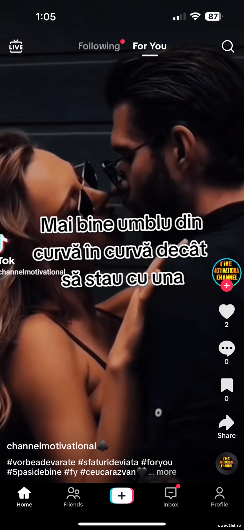 Mai bine umblu din curva in curva decat sa stau cu | poze haioase