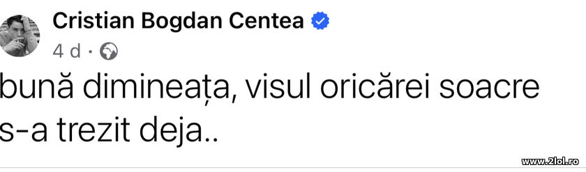 Buna dimineata, visul oricarei soacre s-a trezit | poze haioase