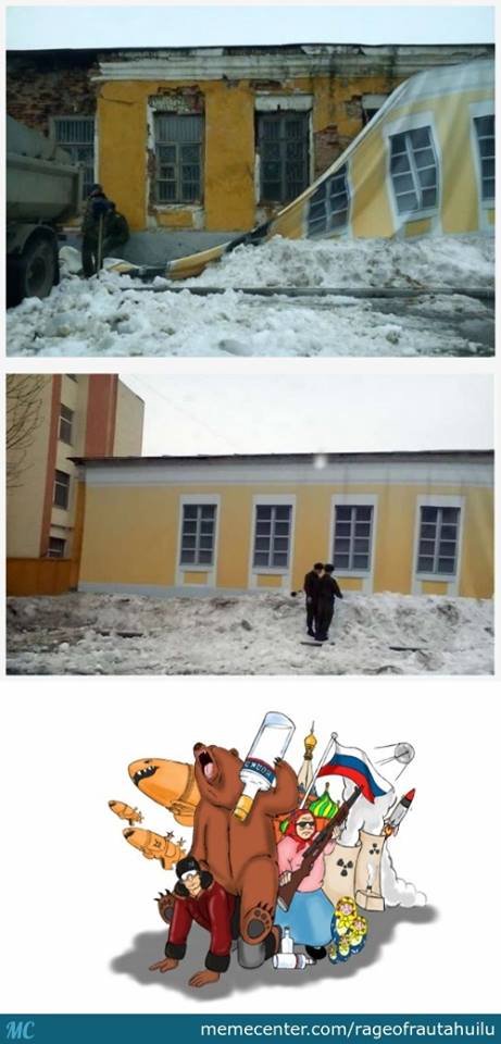 Reparaţiile, în Mama Rusie | poze haioase