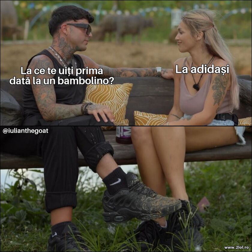 La ce te uiti prima data? | poze haioase