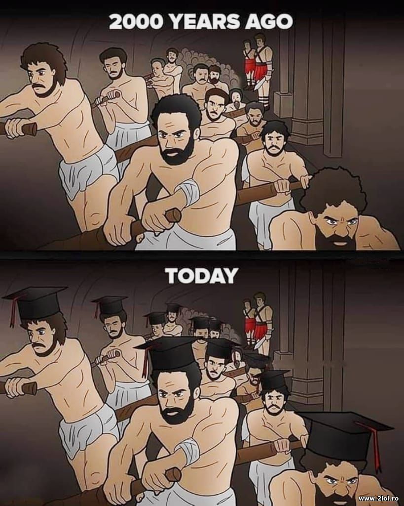 2000 years and now, students | poze haioase