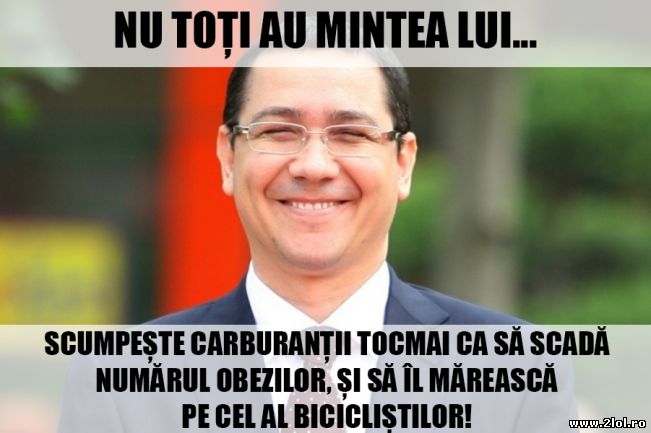 De ce scumpește Victor Ponta carburanții | poze haioase