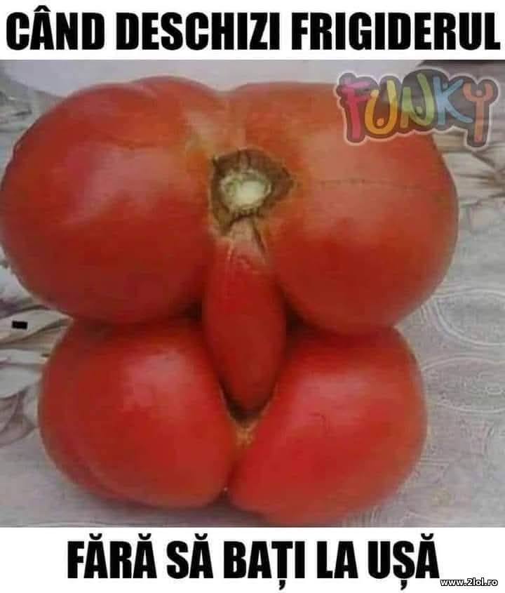 Cand deschizi frigiderul | poze haioase