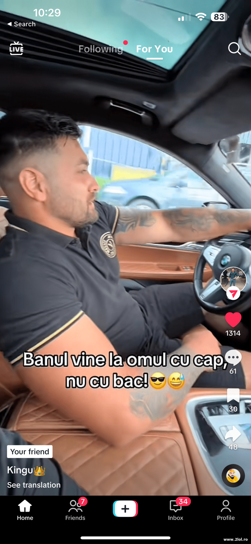 Banul vine la omul cu cap nu cu BAC | poze haioase