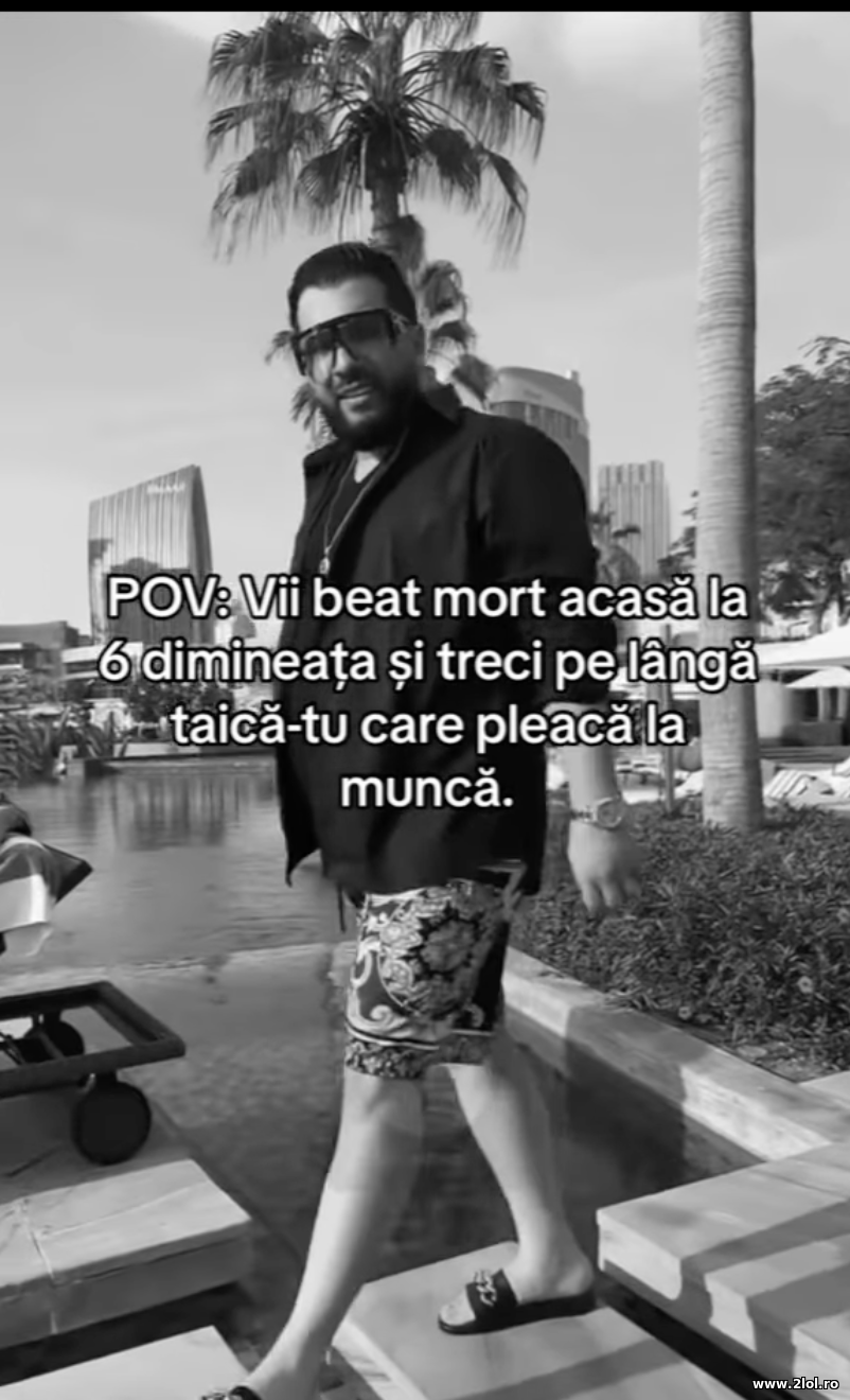 POV: Vii beat mort acasa la 6 dimineata si treci p | poze haioase