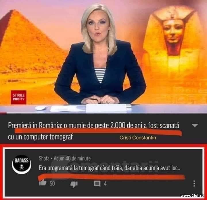 Tomograf in Romania | poze haioase