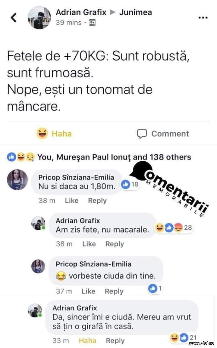 Fetele de +70KG | poze haioase