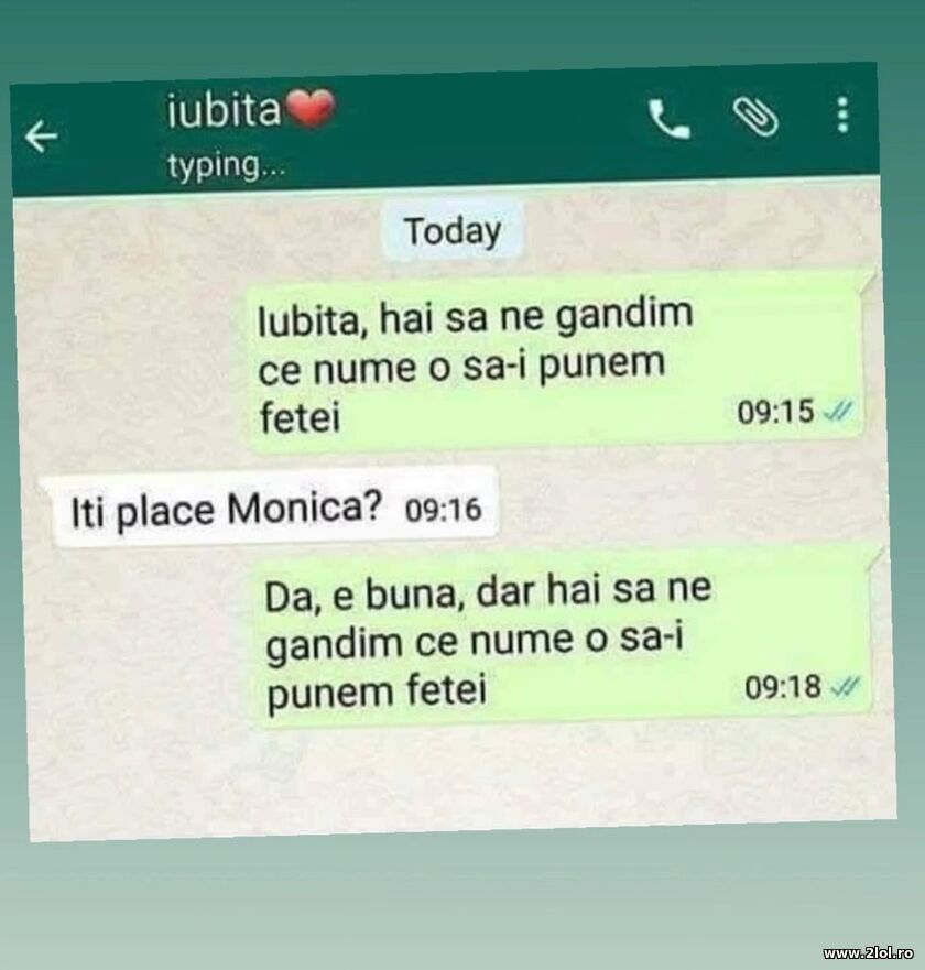 Iti place Monica? | poze haioase