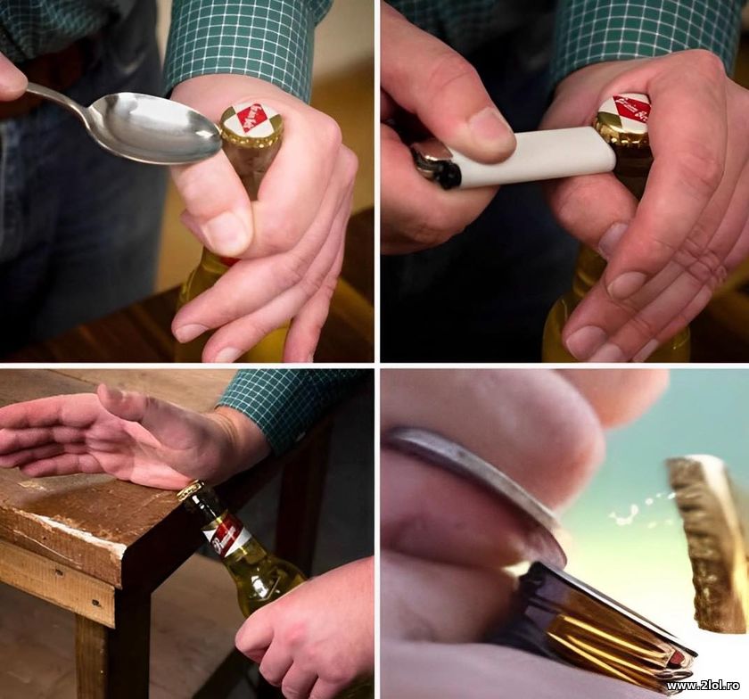 How slavic people open beers | poze haioase