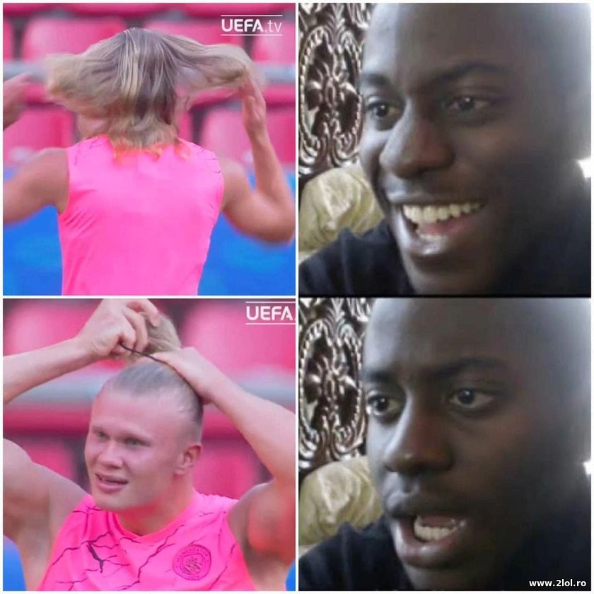 Este Barbie? Nu, e Erling Haaland | poze haioase