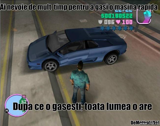 Chestia enervanta in GTA Vice City | poze haioase