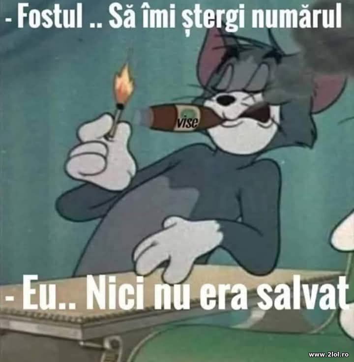 Sa imi stergi numarul | poze haioase