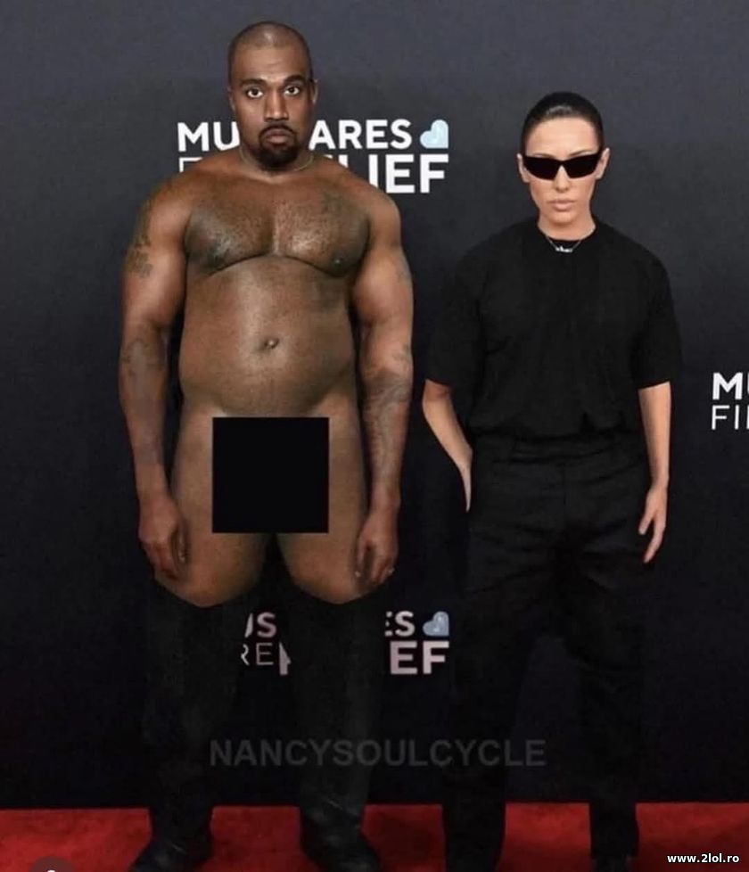 Kanye West si Bianca Censori | poze haioase