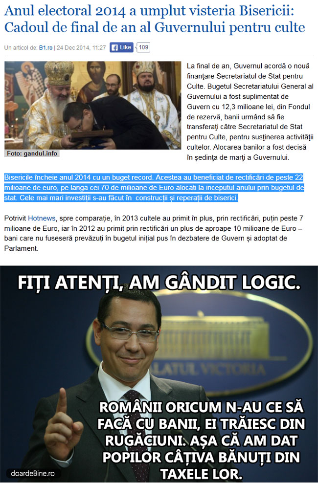 De asta a dat guvernul mai mulți bani bisericilor | poze haioase