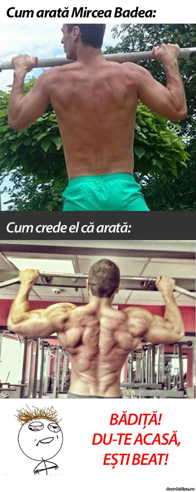 Cum se vede Mircea Badea | poze haioase