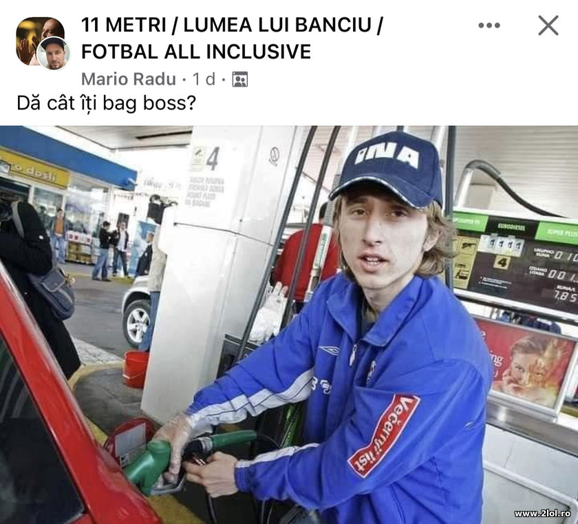 De cat iti bag boss? Luka Modric | poze haioase