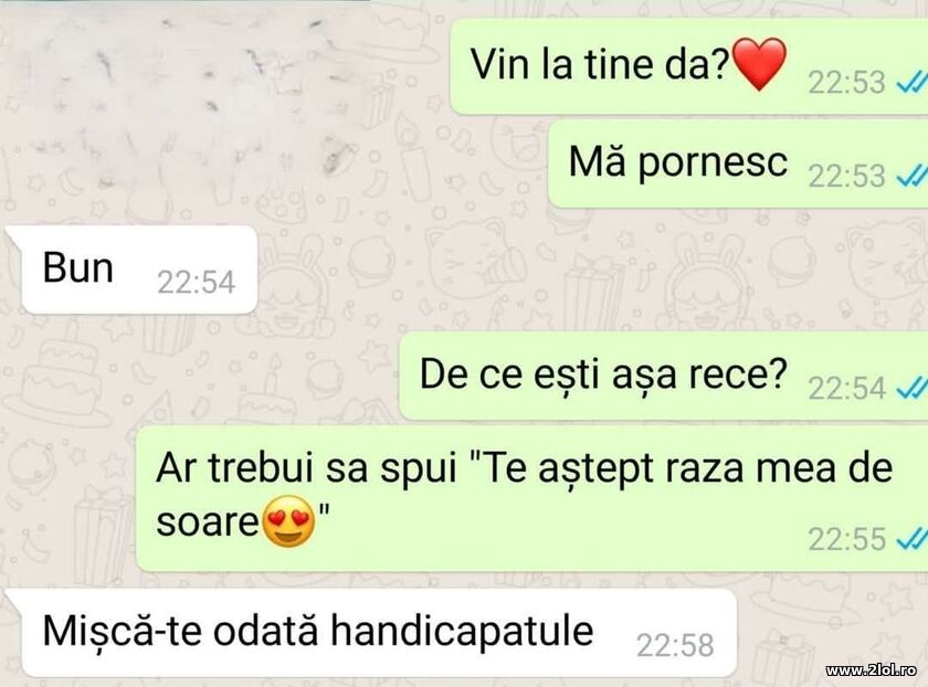 Vin la tine da? | poze haioase