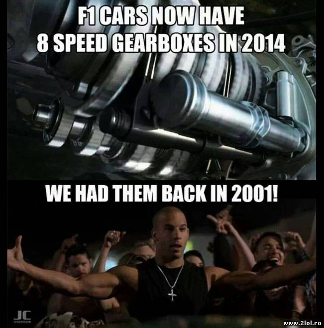 Ei aveau cutia de viteze cu 8 trepte încă din 2001 | poze haioase