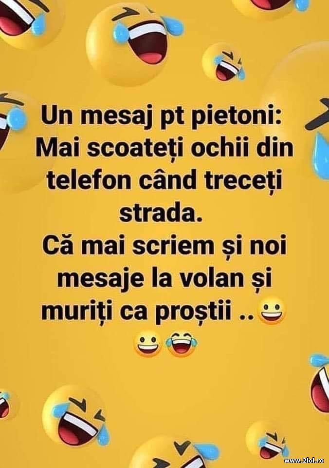 Mai scoateti ochii din telefon cand treceti strada | poze haioase