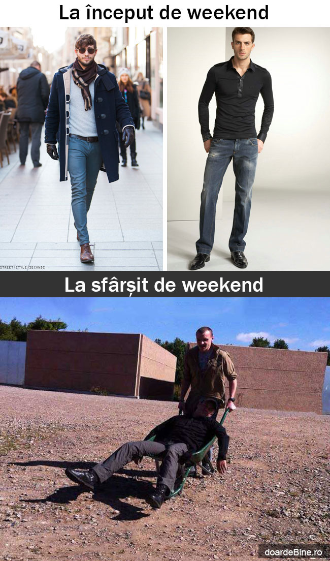 La început și la sfârșit de weekend | poze haioase