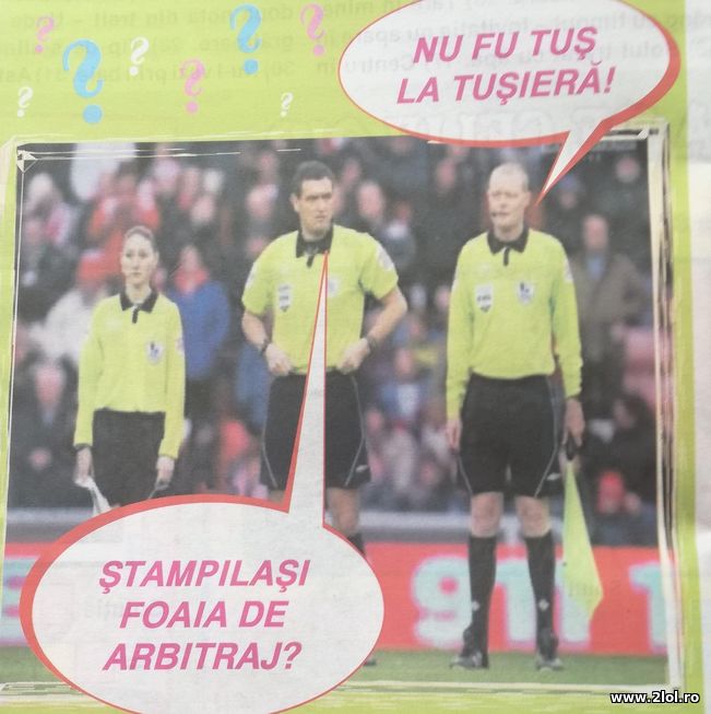 Stampilasi foaia de arbitraj? | poze haioase