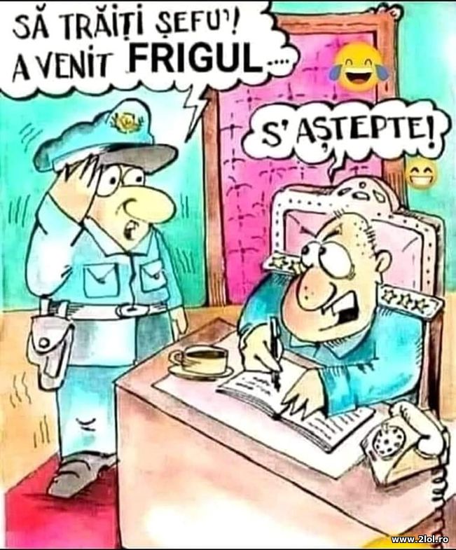 A venit frigul | poze haioase