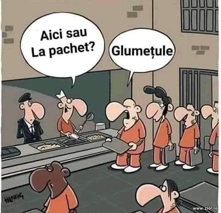 Aici sau la pachet? | poze haioase