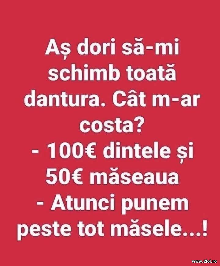 As dori sa-mi schimb toata dantura | poze haioase