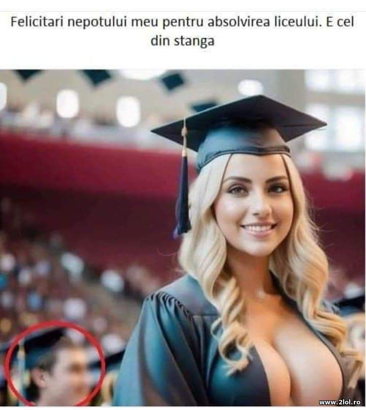 Felicitari pentru absolvirea liceului | poze haioase