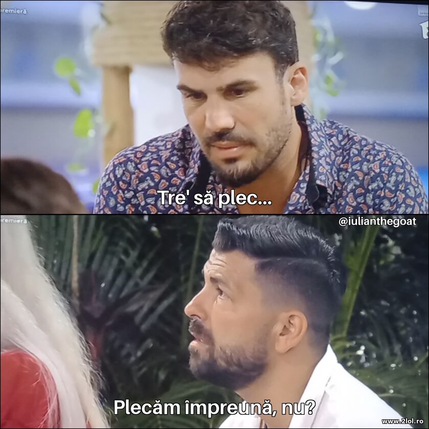 Tre sa plec | poze haioase