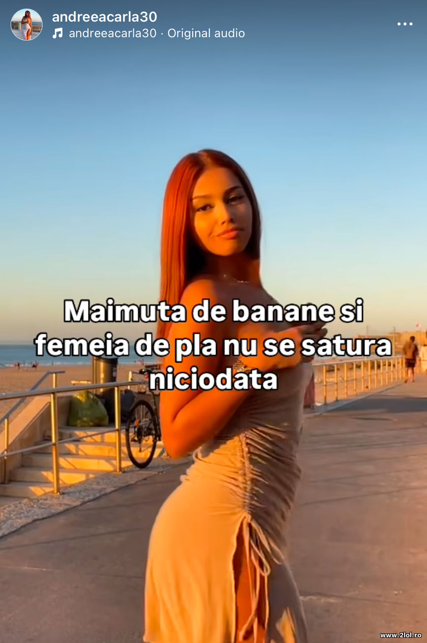 Maimuta de banane si femeia de p nu se satura | poze haioase