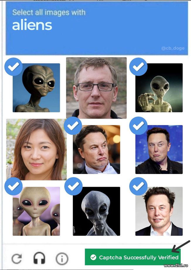 Spot the aliens | poze haioase