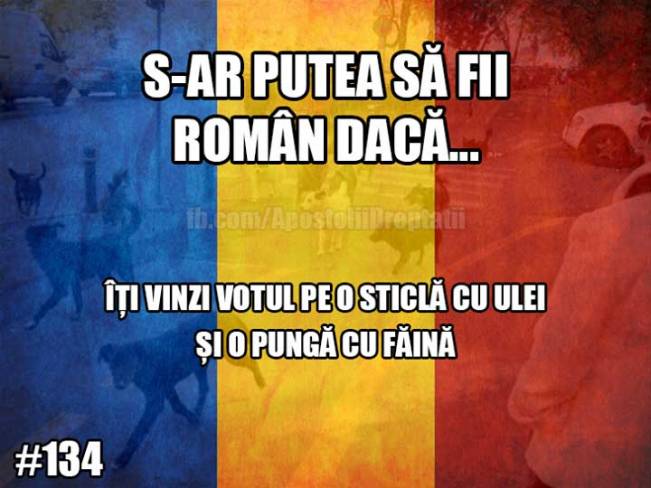 Dacă îți vinzi votul pe o sticlă cu ulei | poze haioase