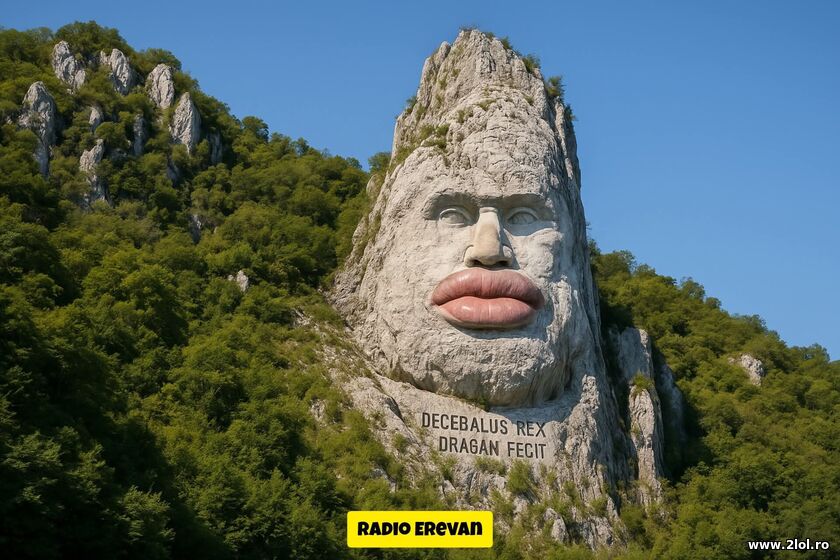 Chipul lui Decebal | poze haioase