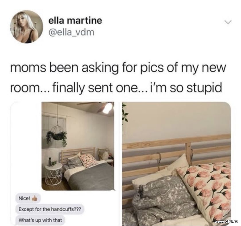 Moms been asking for pics of my new room | poze haioase