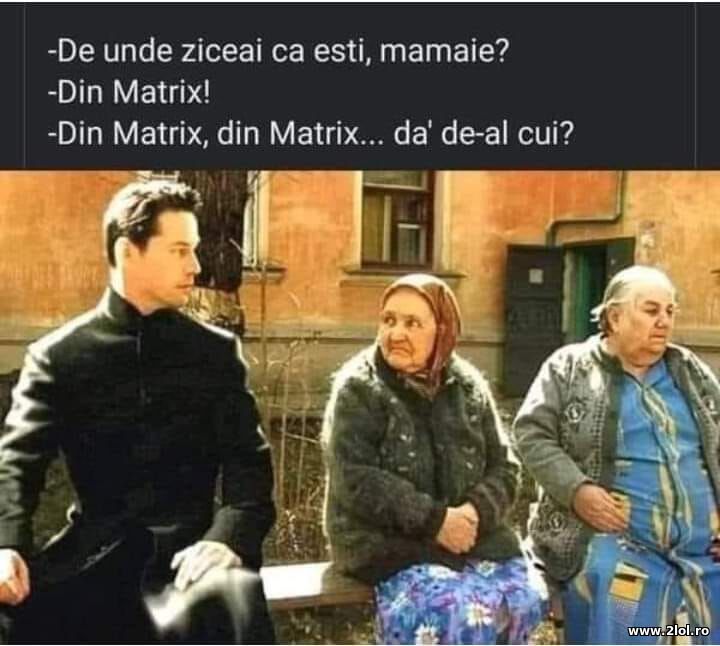 De unde ziceai ca esti, mamaie? | poze haioase