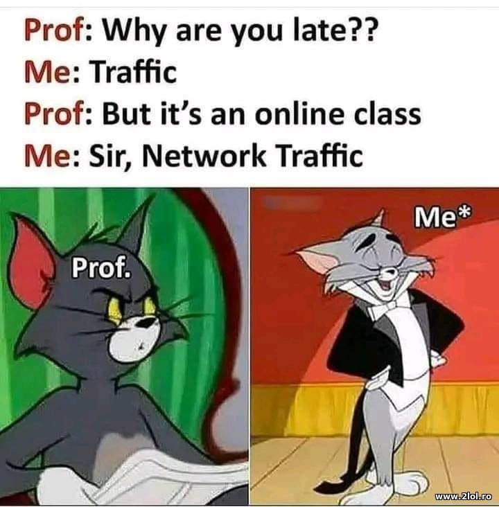 Why are you late? Traffic | poze haioase