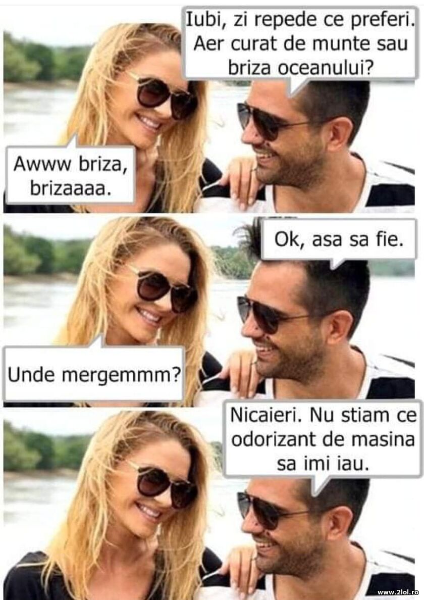 Aerul de munte sau briza oceanului? | poze haioase