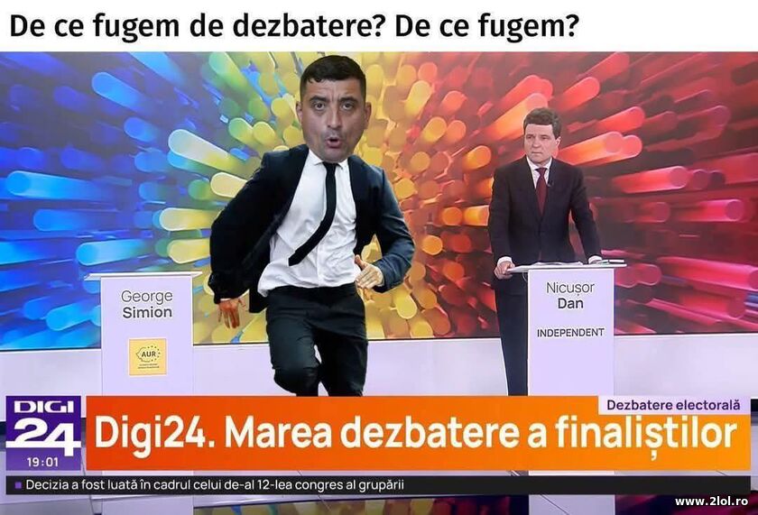 De ce fugem? | poze haioase