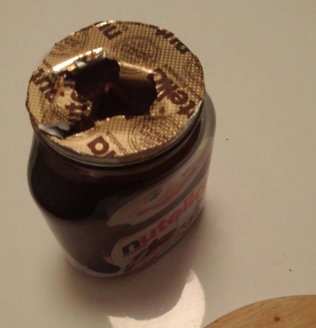 Cum deschid nutella | poze haioase